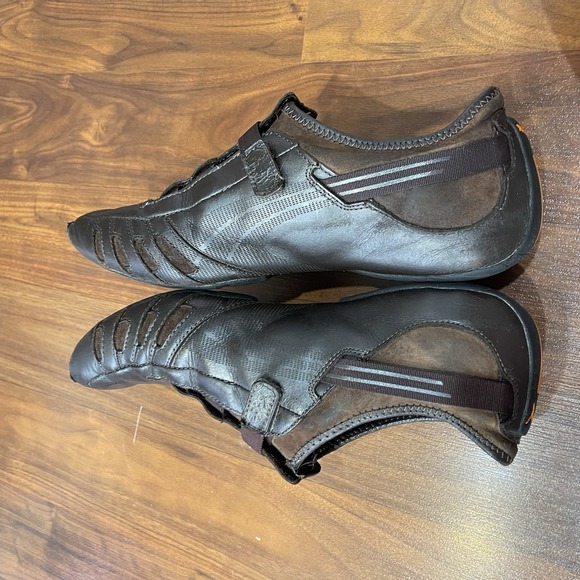 Vintage Puma Vedano Driving Motorsport Shoes Brown Suede Leather Mens Size  11.5